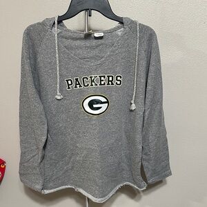 Gray Packers Hoodie